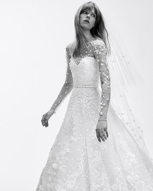 Puffy Sleeve Dress Elie Saab